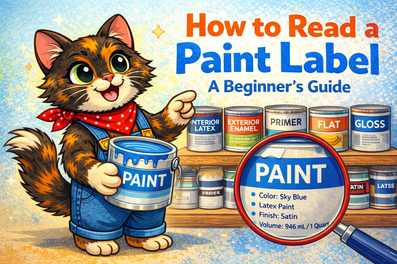 How to Read a Paint Label: A Beginner’s Guide