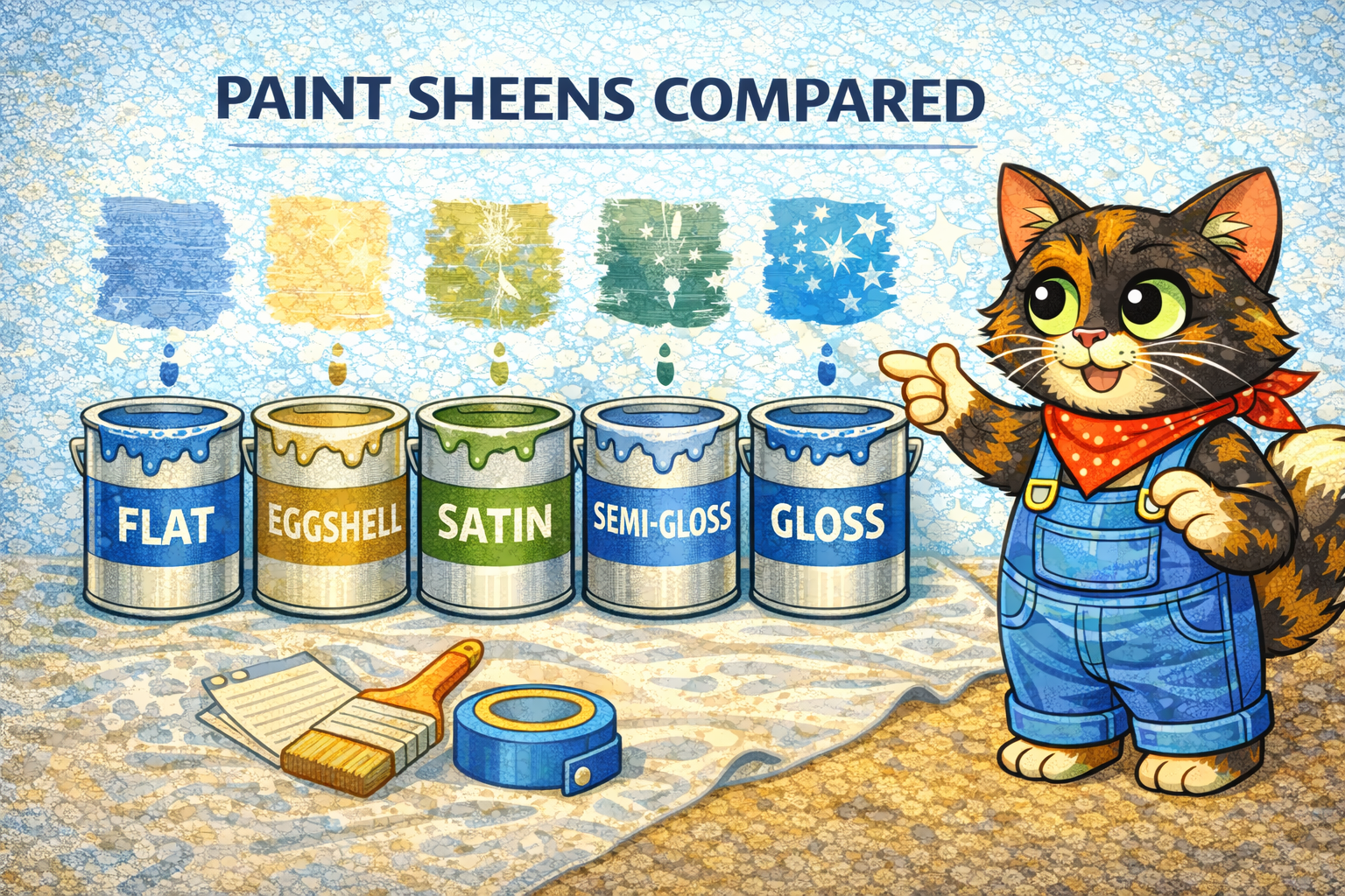 How to Understand Paint Sheens: A Beginner’s Guide