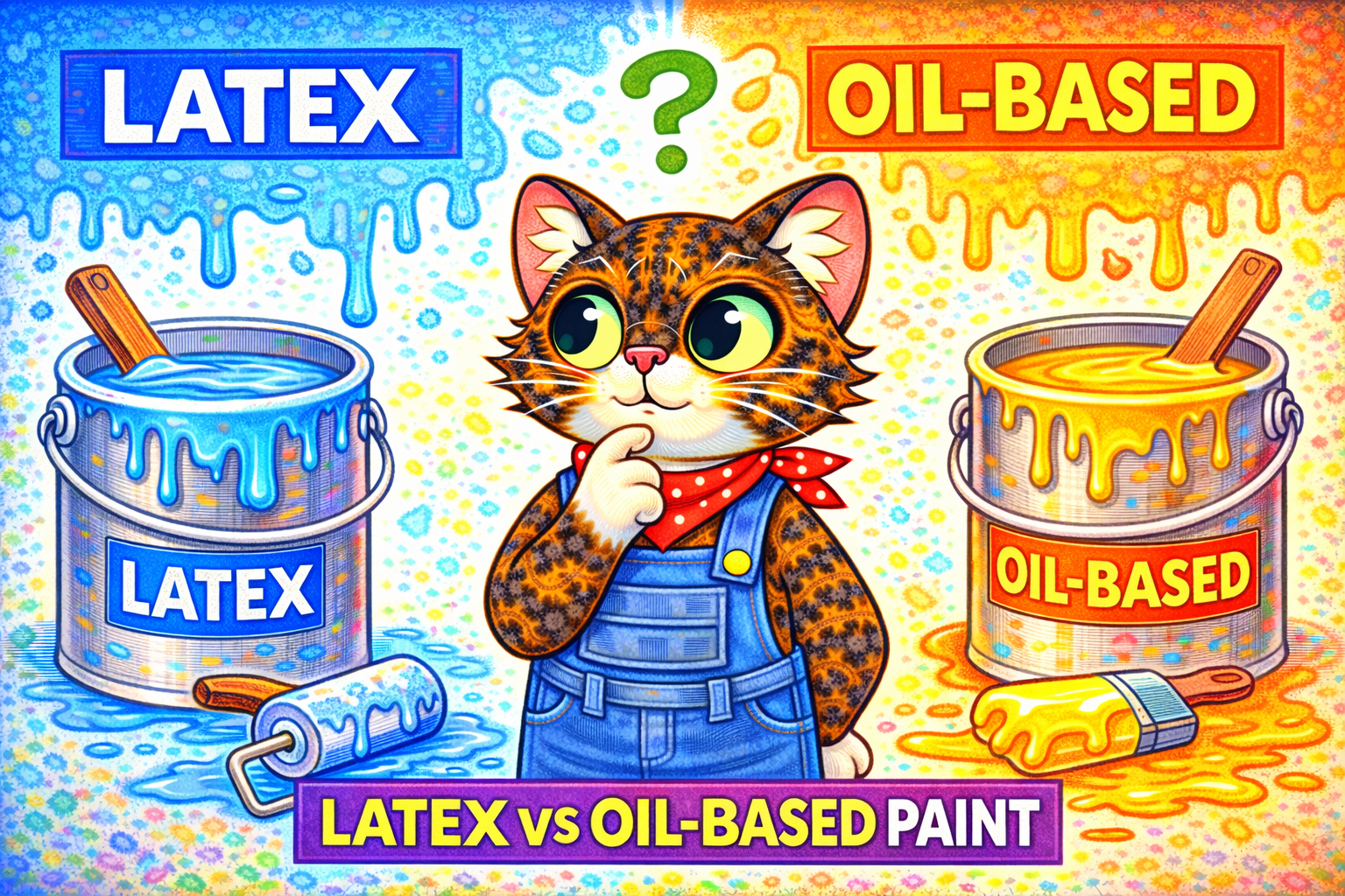 Latex vs Oil-Based Paint: What I Learned as a Beginner 