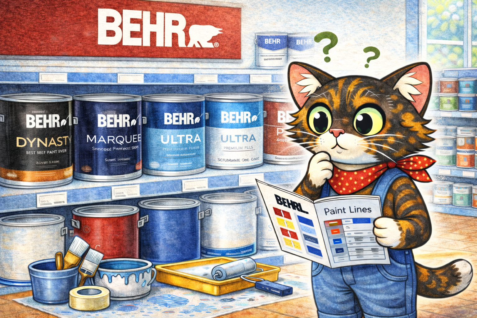 Behr Paint 101: Choosing the Best Line for Your Project
