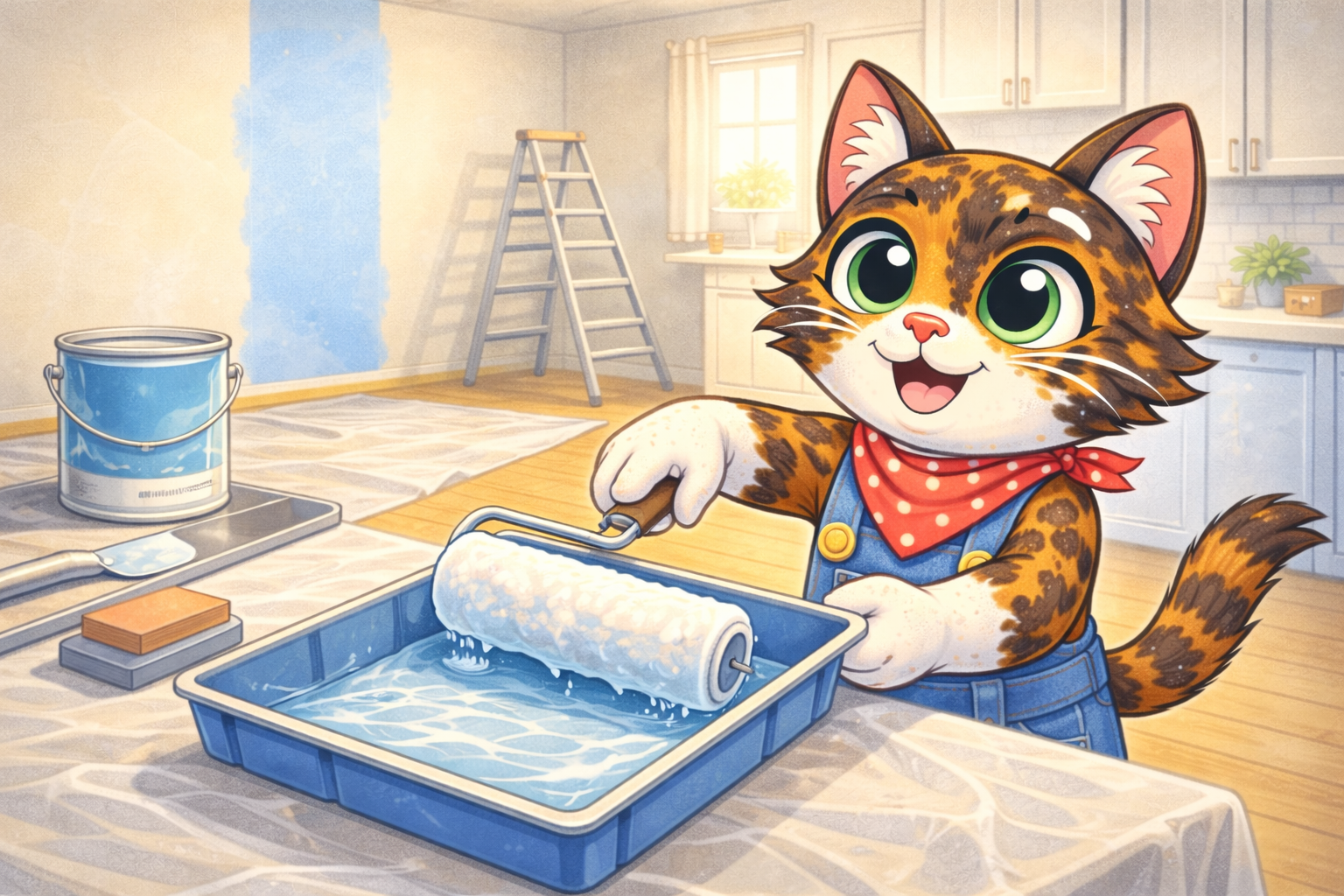 How to Use a Paint Roller (Step-by-Step for Beginners)