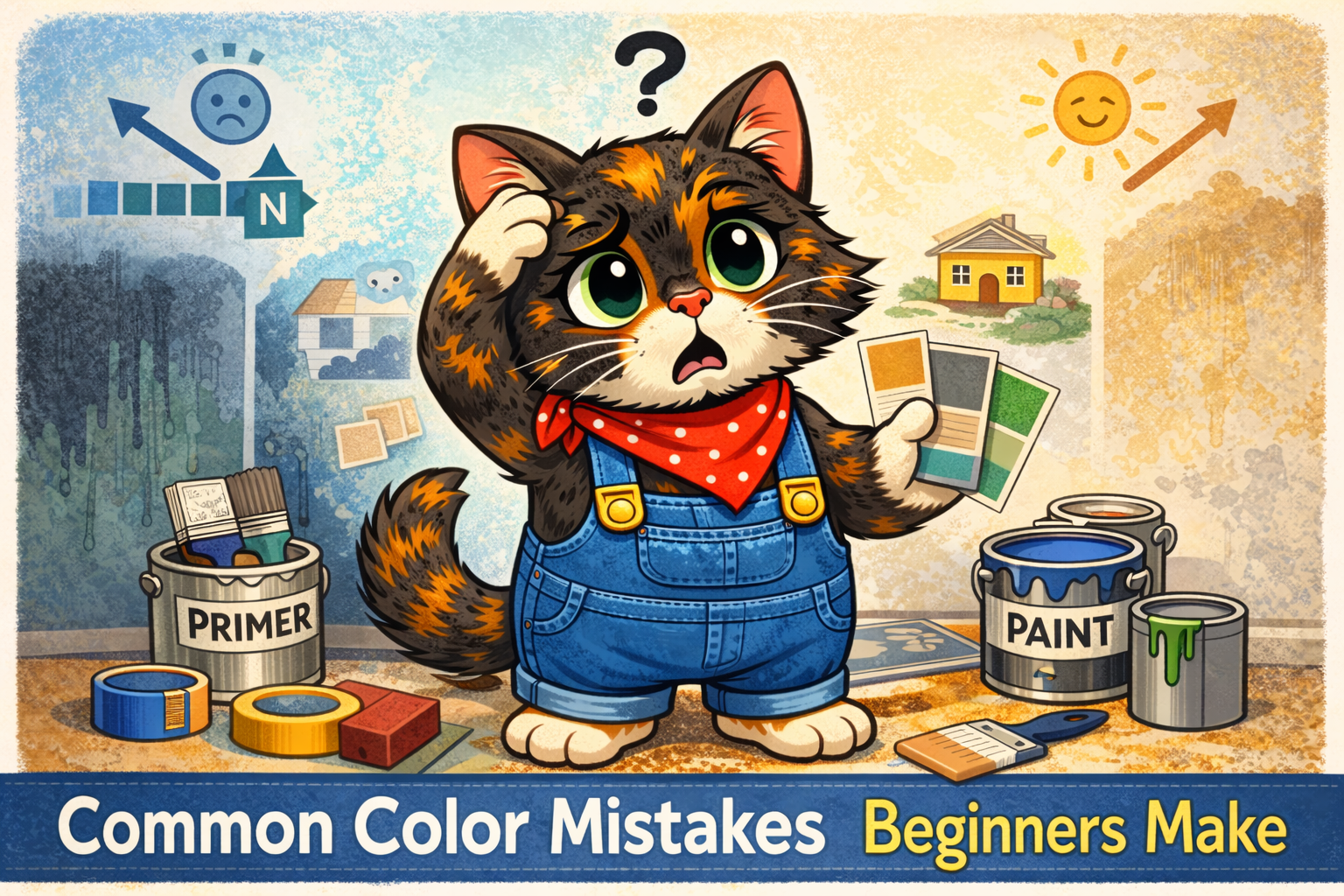 Common Paint Color Mistakes Beginners Make (And How to Avoid Them)