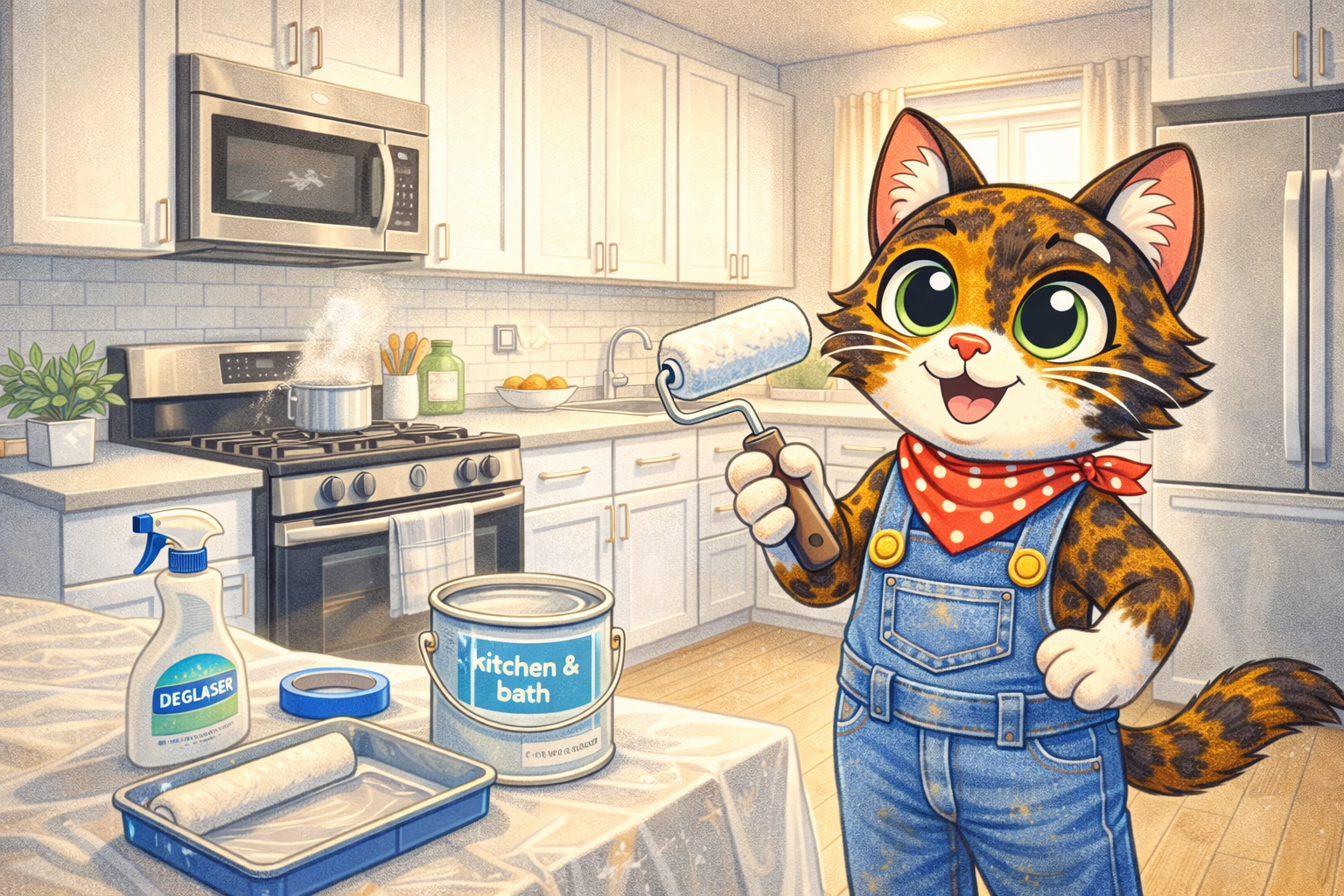 From Splashes to Scrubbing: The Best Paint for Kitchens Explained