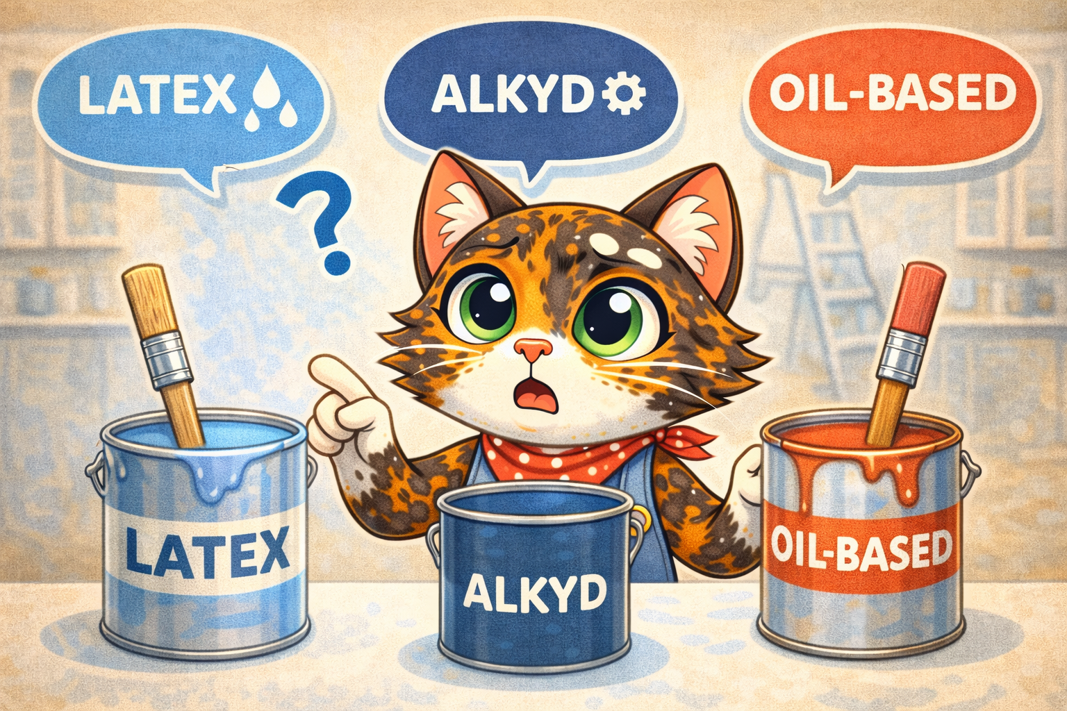 Which Paint Is Best? A Simple Alkyd, Latex, and Oil Comparison